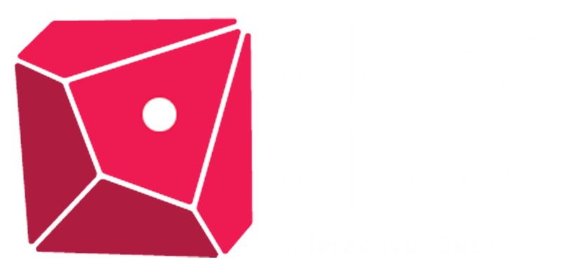 White BG Deca Dice Logo updated